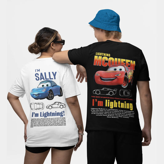 Men’s and women "Sally & Lightning McQueen" T-Shirt