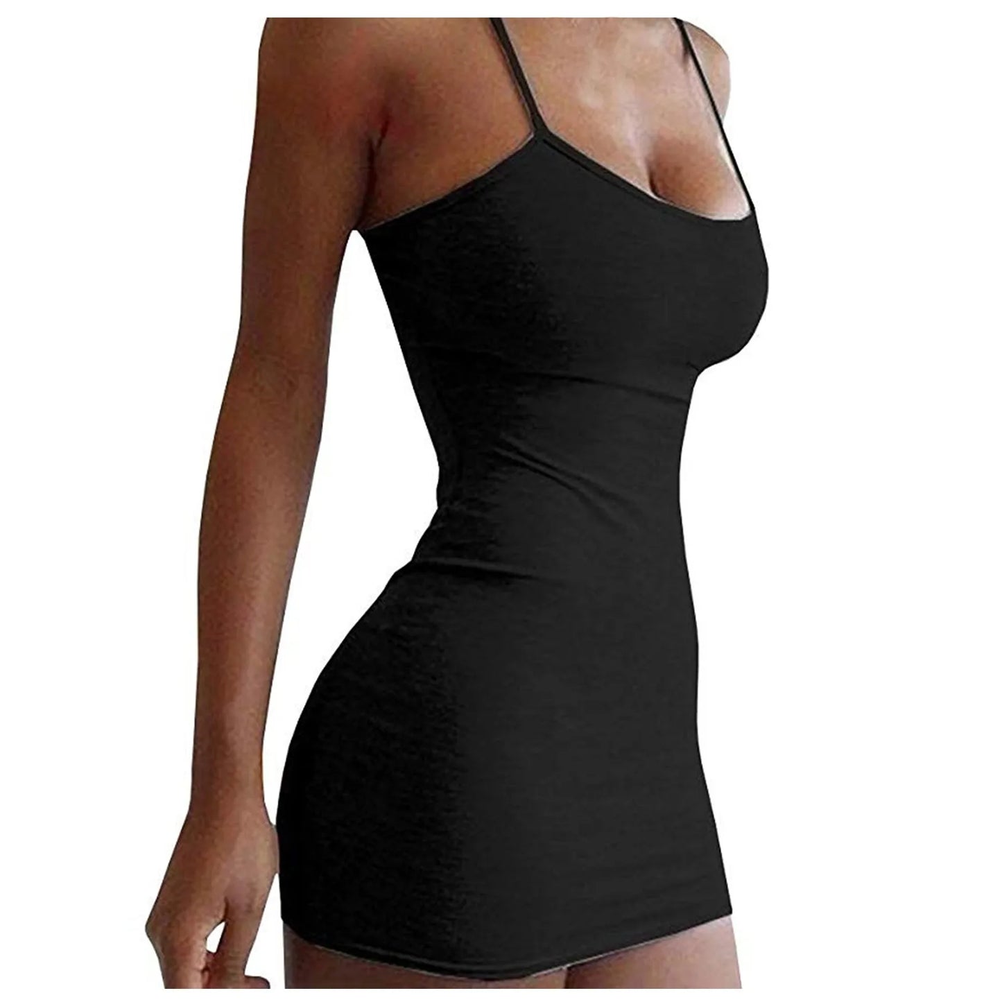 Hot Dress Sexy Ladies Tight Fitting Camisole Dress For Women Summer Camisole Mini Short Skirt Sexy Pajamas Women'S Clothing Girl