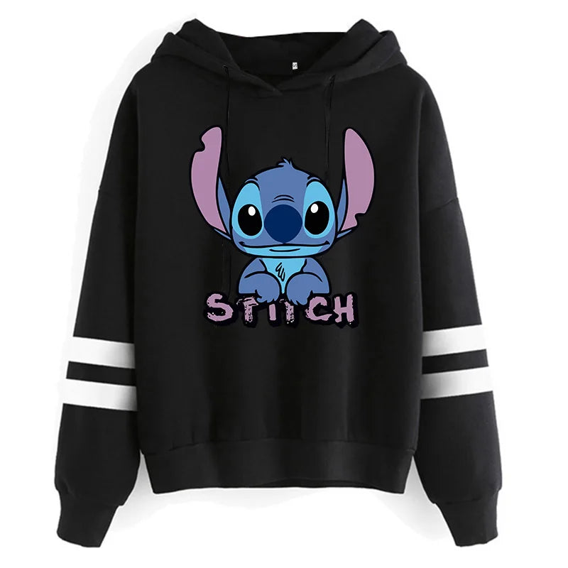 Y2K Stitch Christmas Hoodie for Women