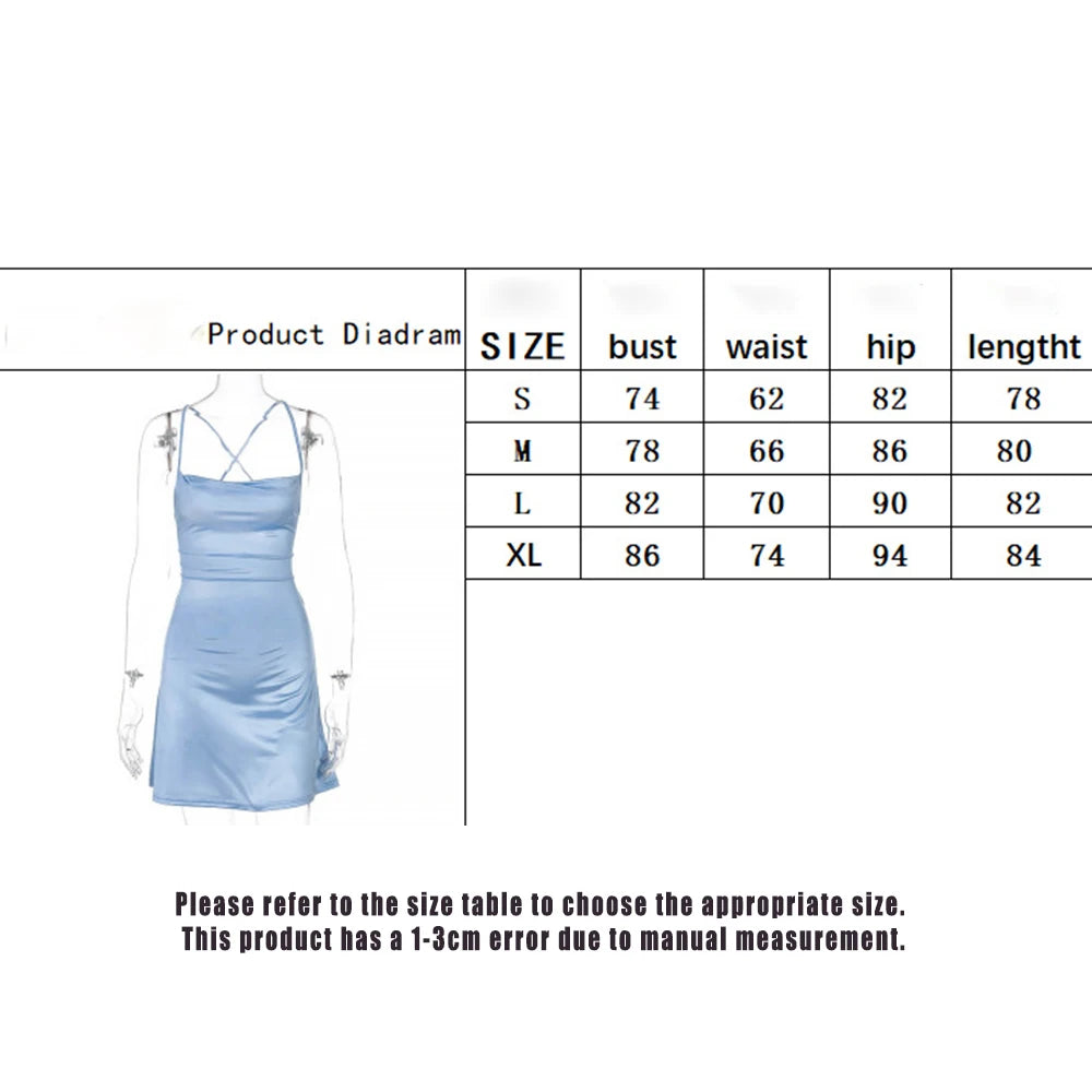 Y2K Europe, America, spring and summer solid color satin traf slit suspender dress top female sexy V-neck waist slimming party p