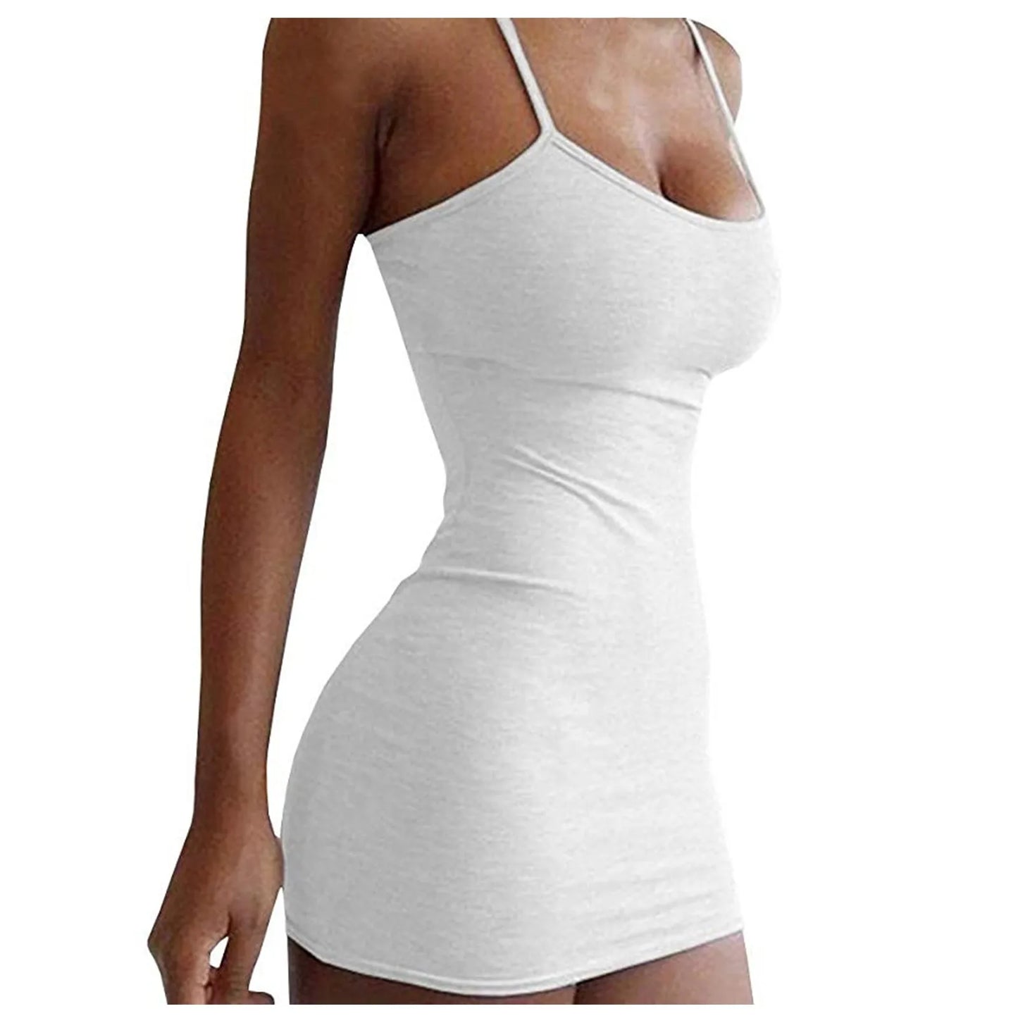 Hot Dress Sexy Ladies Tight Fitting Camisole Dress For Women Summer Camisole Mini Short Skirt Sexy Pajamas Women'S Clothing Girl